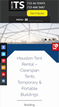 Mobile Screenshot of festivetents.com